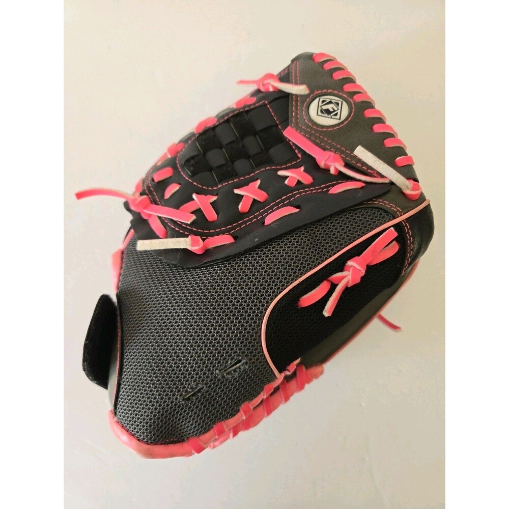 Franklin Fastpitch Pro Series 12" Softball Glove Pink Black Youth Model22321 RHT